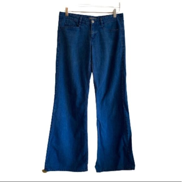 Vintage Levi’s Silvertab Flared Low Rise Bell Bottom Jeans Size 7 Junior - Picture 1 of 11